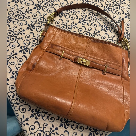 VINTAGE COACH LEATHER CHELSEA ASHLYNN HOBO BAG - Picture 2 of 15